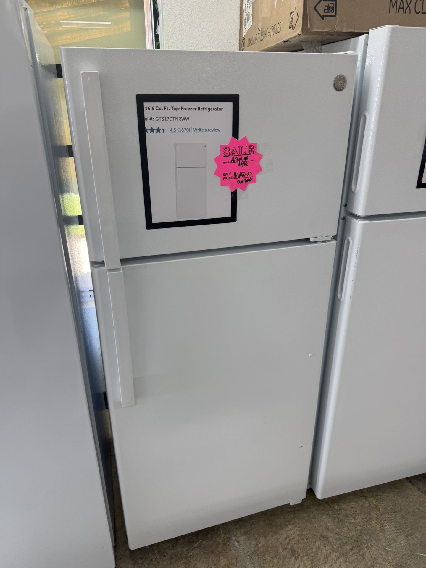 Whirlpool Refrigerator Brand New