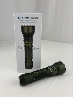 Olight Javelot Rechargeable LED Flashlight - 1350 Lumens For Sale $60.00 NEW Retail Cost is $104.99