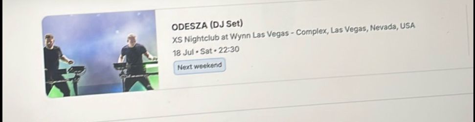 ODESZA at Wynn