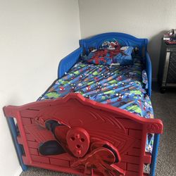 Spiderman Twin Bed