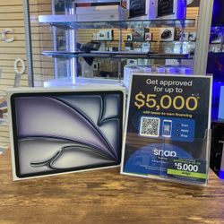 iPad Air 13” M2 CPU/128GB WiFi 