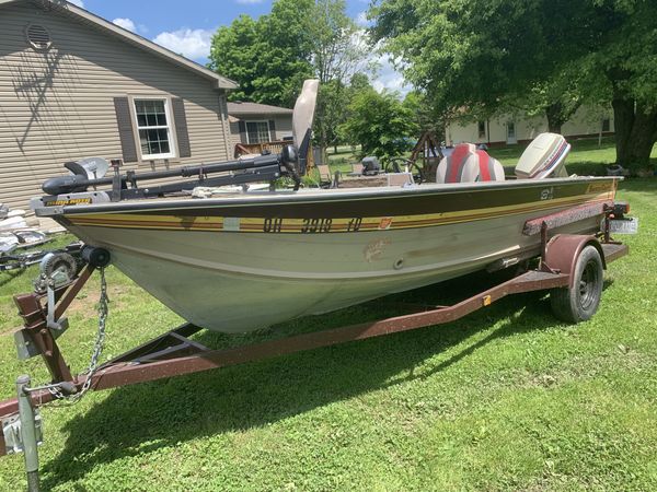 17 foot 1984 smoker craft 55 hp evinrude