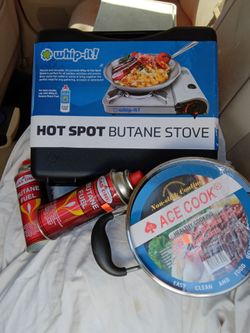 Camping stove and propane