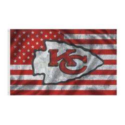 KC Chiefs USA Flag