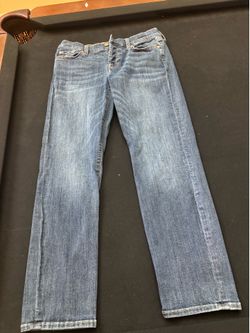 7 For All Mankind straight leg jeans sz 26 waist