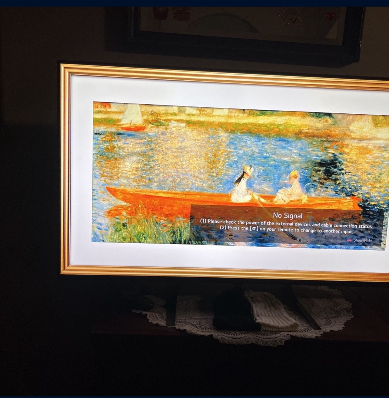 120hz 49” Smart Tv