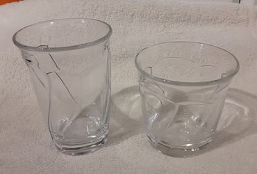 Noritake Sweet Swirl Crystal Glasses 12