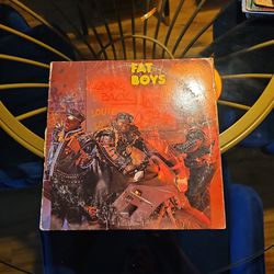 FAT BOYS-COMING BACK HARD AGAIN-1988 POLYGRAM RECORDS VINYL-PROMO COPY-USED-RARE

