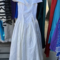Vintage Wedding Dress- Small 