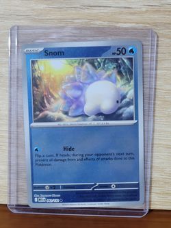 Snom - Pokémon TCG Card Reverse Holographic  - Mint