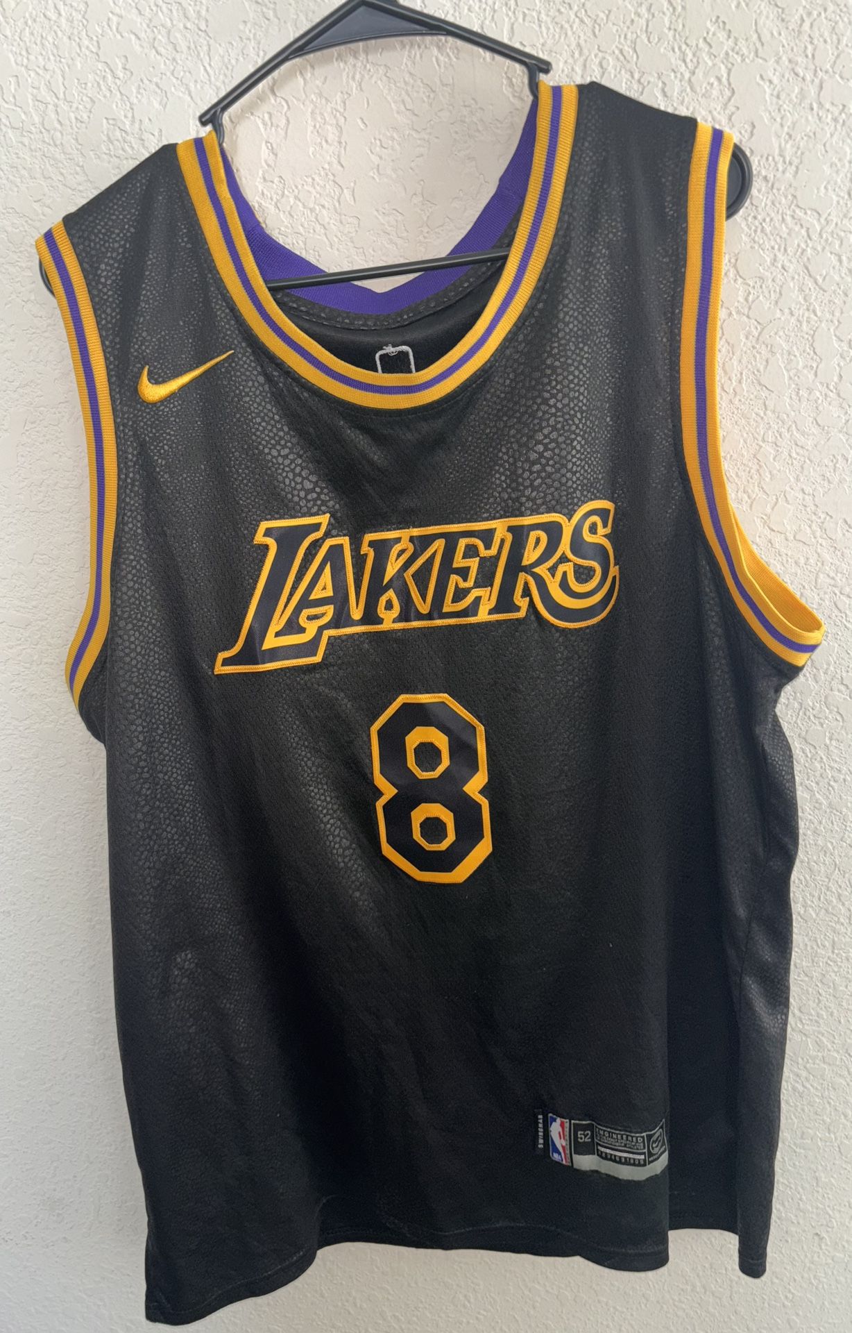 Kobe Bryant Black Mamba Jersey – XL Rare Dual Number!