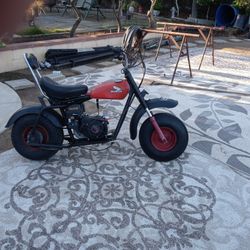 Honda Clone Motor With A Torque Converter