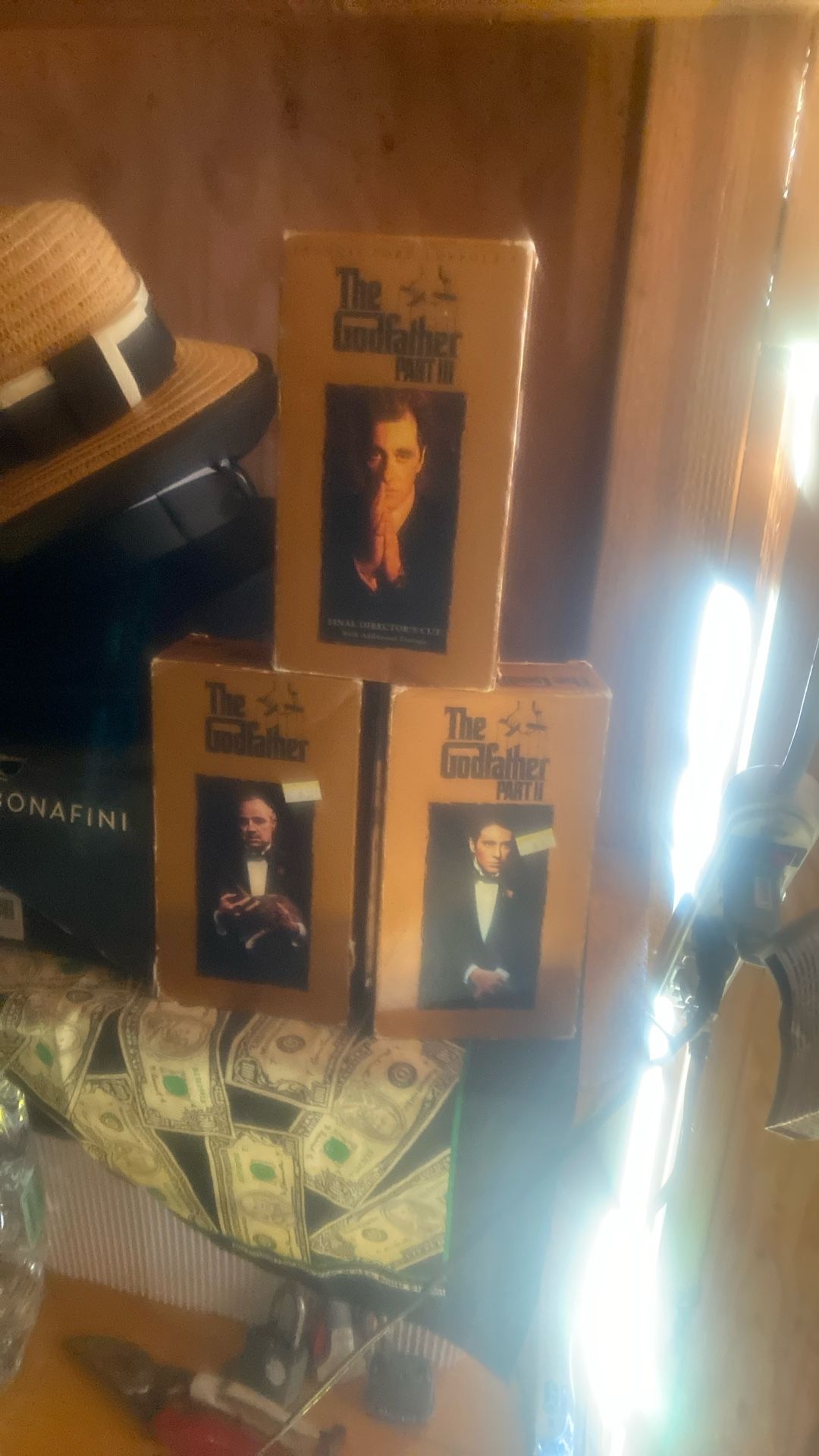 Godfather VHS 123 $20