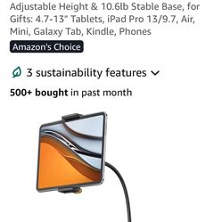 Lamicall tablet floor stand