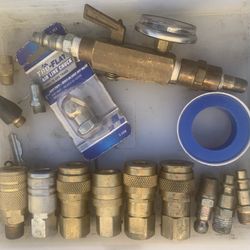 Air Gauges, Air Nozzles , Pneumatic Hose Fittings And Misc.