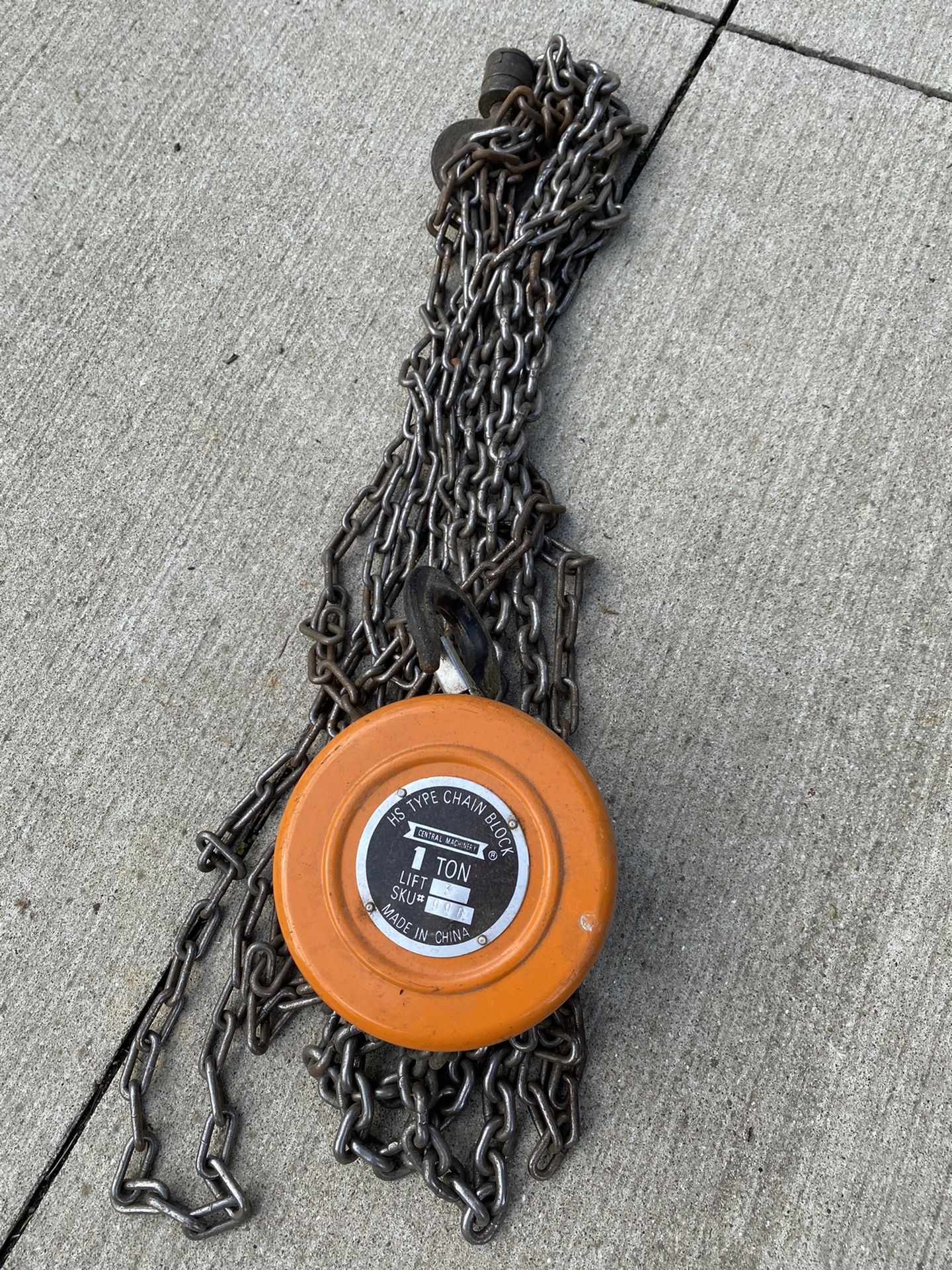 1 Ton chain block