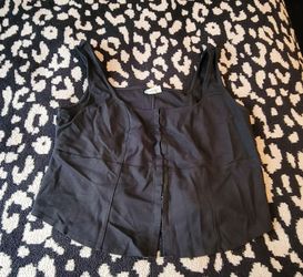 Ava & Viv Black Sleeveless Tank