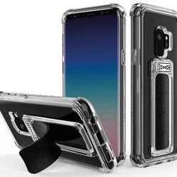 Scooch Wingman | Kickstand Case for Samsung Galaxy S9 [10 ft Drop Protection]...