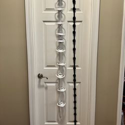 2Pcs Over the door hat cap scarf hook holder organizer $5