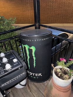 MAKE OFFER- Monster energy cooler