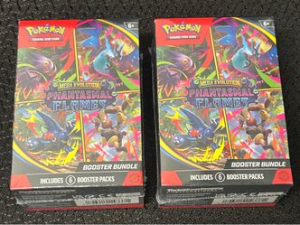 Pokemon TCG: Phantasmal Flames Factory Sealed Booster Bundle Box