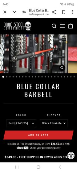 Barbell Red cerakote
