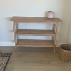 Brand New Wood Console Table Magnolia 