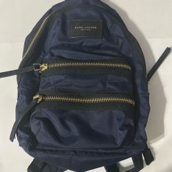 Marc Jacobs Really Nice Unisex Dark Blue Small Backpack/purse 