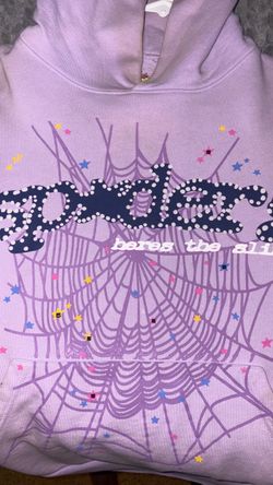 Purple Spider Hoodie