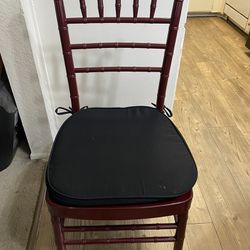 Mahogany Metal Chair (2)