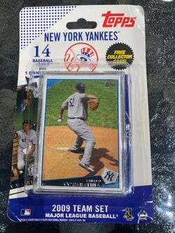 NY Yankees topps 2009 team set
