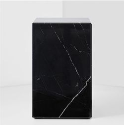 Genuine Marquina Marble Urn for Human Adult Cremation Ashes urn by Aspen Studio