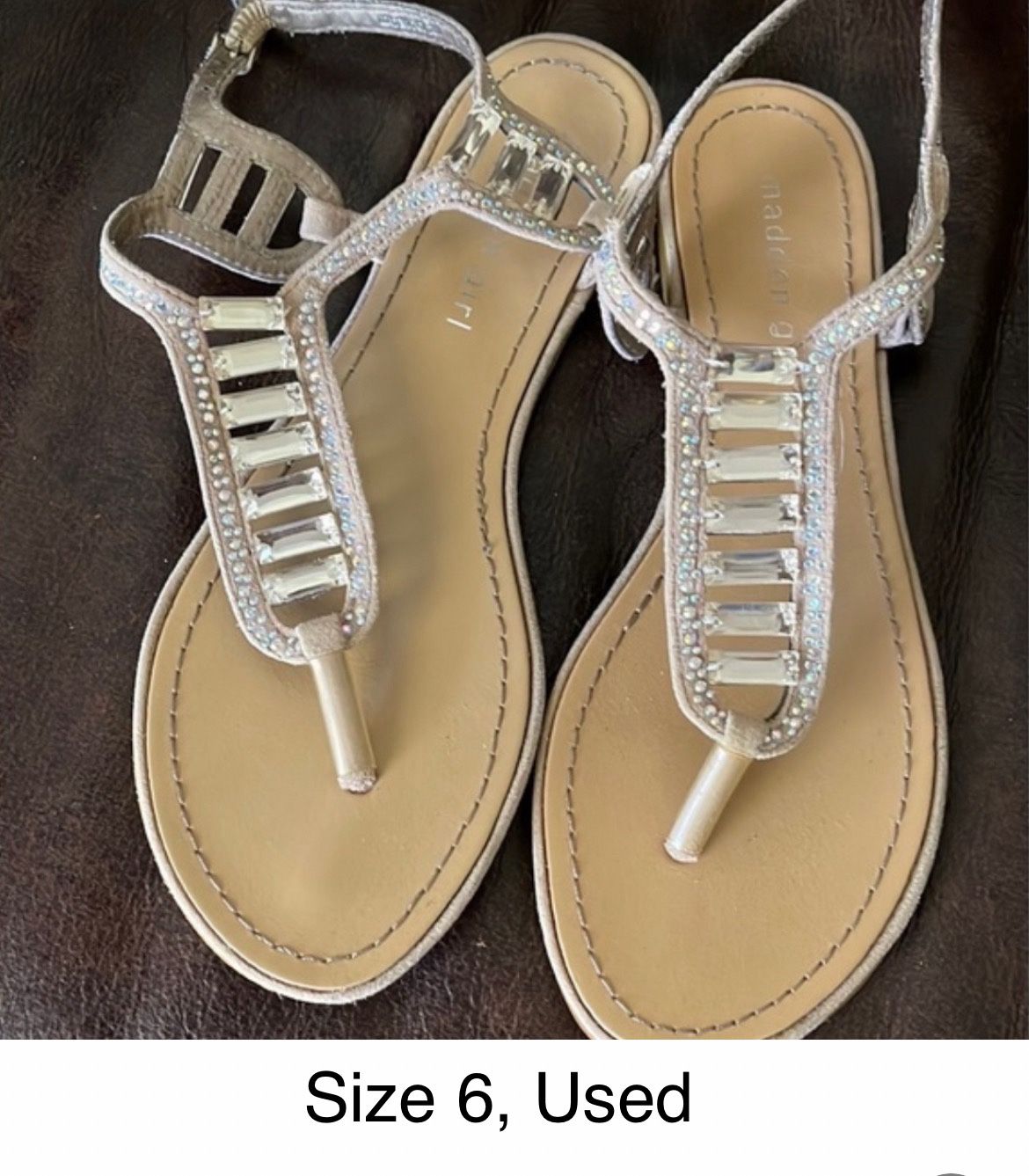 MaddenGirl Sandals – Size 6 – Excellent Condition