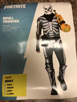 Fortnite Skull Trooper Costume - Adult Small