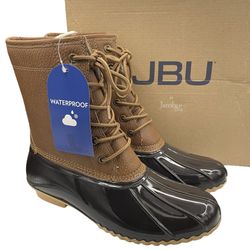 JBU by Jambu maplewood waterproof faux fur lining lace-up boots women’s Size 8M