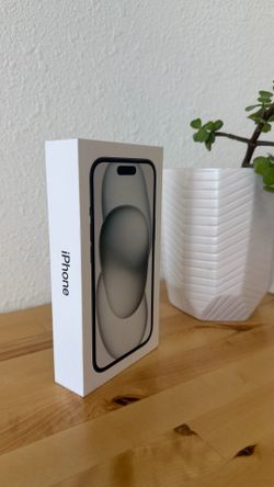 Brand New Sealed T-Mobile / Metro / Mint Mobile iPhone 15 128GB Black