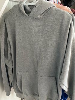 Grey pro club hoodie