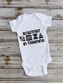Scientist in training onesie