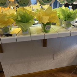 Two Peas In a Pod Centerpieces 