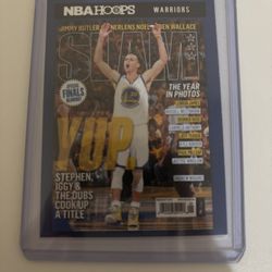Stephen Curry 2015 NBA Hoops Slam Card