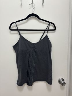 grey tank top, babydoll like