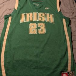 LeBron James Irish Jersey 2XL