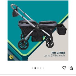 Safety First Summit Wagon Stroller.   2 Kid Stroller  Christmas Gift 