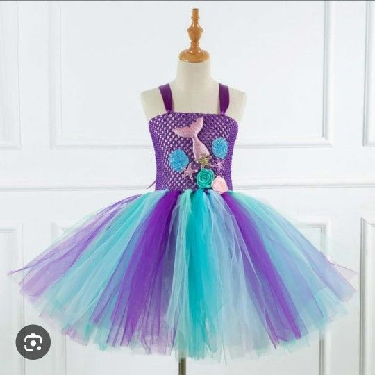 Mermaid Dress 4t
