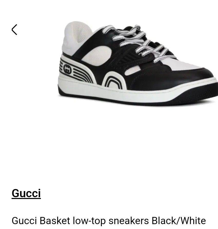 Gucci Basketball Sneaker