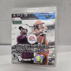 Tiger Woods PGA Tour 13 Playstation  3 Game Clean Disc