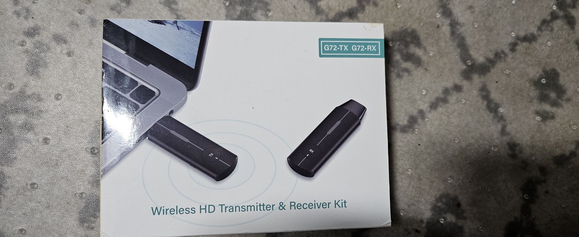 Wireless HD Transmitter & Receiver Kit G72-TX G72-RX HD Transmission NIB