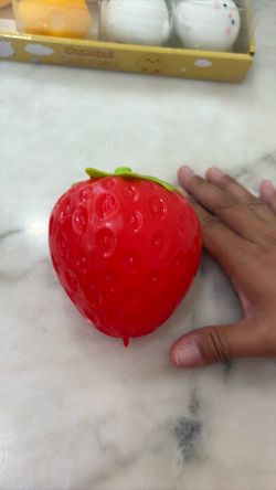 Squishy strawberries