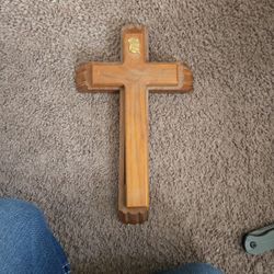 Cross With Candle Holder
