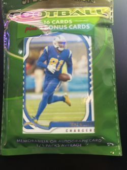 Special Edition, Football Card Pack 18 Cards!